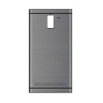 Back Panel Cover For Spice Xlife 415 Grey - Maxbhi.com