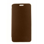 Flip Cover For Karbonn A91 Champ Brown By - Maxbhi.com