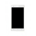 Lcd With Touch Screen For Intex Aqua 4.5 3g White By - Maxbhi.com