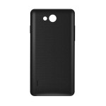 Back Panel Cover For Intex Aqua Eco 4g Black - Maxbhi.com