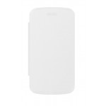 Flip Cover For Celkon Campus A10 White By - Maxbhi.com