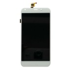 Lcd With Touch Screen For Archos 55 Helium White By - Maxbhi.com
