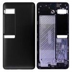Back Panel Cover For Meizu Pro 7 Black - Maxbhi Com