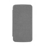 Flip Cover For Intex Aqua Virturbo Grey By - Maxbhi.com