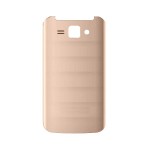 Back Panel Cover For Ismart Is204 Flip Gold - Maxbhi.com