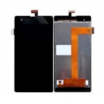 Lcd With Touch Screen For Infinix Hot 2 Black By - Maxbhi Com
