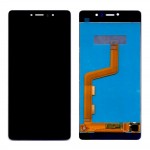 Lcd With Touch Screen For Lyf Water 1 Black By - Maxbhi Com