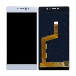 Lcd With Touch Screen For Lyf Water 1 White By - Maxbhi Com