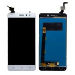 Lcd With Touch Screen For Lenovo K6 Power White By - Maxbhi Com