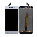 Lcd With Touch Screen For Oppo A37 White By - Maxbhi Com