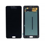 Lcd With Touch Screen For Samsung Galaxy C7 Pro Black By - Maxbhi Com
