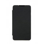 Flip Cover For Intex Cloud String V2 Black By - Maxbhi.com