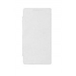 Flip Cover For Lyf Flame 7 White By - Maxbhi.com