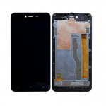 Lcd With Touch Screen For Gionee P7 Black By - Maxbhi Com