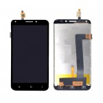 Lcd With Touch Screen For Intex Aqua Strong 5 1 Black By - Maxbhi Com
