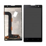 Lcd With Touch Screen For Intex Cloud String V2 Black By - Maxbhi Com