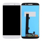 Lcd With Touch Screen For Moto M White By - Maxbhi Com