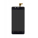 Lcd With Touch Screen For Intex Aqua Pro 4g Black By - Maxbhi.com