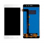 Lcd With Touch Screen For Lava X50 Plus White By - Maxbhi Com