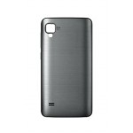 Back Panel Cover For Lyf Flame 3 Black - Maxbhi.com
