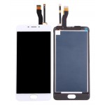Lcd With Touch Screen For Meizu M5 Note White By - Maxbhi Com