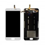 Lcd With Touch Screen For Vivo Y67 White By - Maxbhi Com