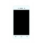 Lcd With Touch Screen For Volks Smart S53 White By - Maxbhi.com