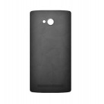 Back Panel Cover For Intex Cloud Matte Black - Maxbhi.com