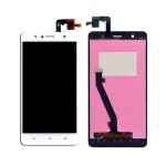 Lcd With Touch Screen For Lenovo K8 Plus White By - Maxbhi Com