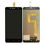 Lcd With Touch Screen For Siswoo C50 Black By - Maxbhi Com