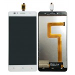 Lcd With Touch Screen For Siswoo C50 White By - Maxbhi Com
