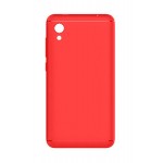 Back Panel Cover For Intex Aqua 4g Mini Red - Maxbhi.com
