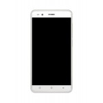 Lcd With Touch Screen For Intex Aqua Crystal Plus White By - Maxbhi.com