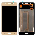 Lcd With Touch Screen For Samsung Galaxy J7 Max Gold By - Maxbhi Com