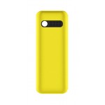 Back Panel Cover For Spice Z102 Yellow - Maxbhi.com
