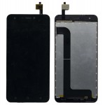 Lcd With Touch Screen For Intex Cloud Q11 4g Black By - Maxbhi Com