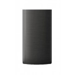 Back Panel Cover For Lava Metal 28 Black - Maxbhi.com