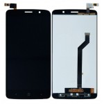 Lcd With Touch Screen For Zte Blade Max 3 Black By - Maxbhi Com