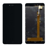Lcd With Touch Screen For Karbonn Aura Sleek 4g Black By - Maxbhi Com