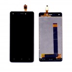 Lcd With Touch Screen For Intex Aqua Lions 3 Black By - Maxbhi Com