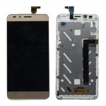 Lcd With Touch Screen For Intex Cloud Style 4g Champagne By - Maxbhi Com