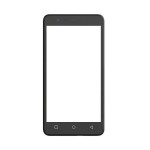 Touch Screen Digitizer For Zen Admire Buzz Black By - Maxbhi.com