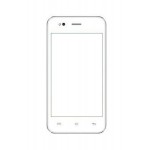 Touch Screen Digitizer For Lava A55 White By - Maxbhi.com