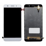 Lcd With Touch Screen For Huawei Y3 2017 White By - Maxbhi Com