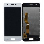Lcd With Touch Screen For Lyf C451 White By - Maxbhi Com