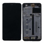 Lcd With Touch Screen For Lyf Water 7s Black By - Maxbhi Com