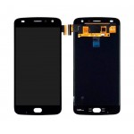 Lcd With Touch Screen For Moto Z2 Play Black By - Maxbhi Com
