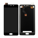 Lcd With Touch Screen For Meizu M6 Note Black By - Maxbhi Com