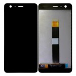 Lcd With Touch Screen For Nokia 2 Black By - Maxbhi Com