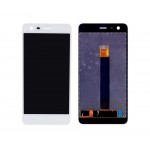 Lcd With Touch Screen For Nokia 2 White By - Maxbhi Com